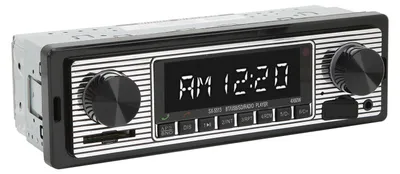 Zdjęcie produktu dla Radio samochodowe Odbiornik audio Odtwarzacz multimedialny 92 dB 4 omy 150–20000 Hz z pilotem uniwersalnym
