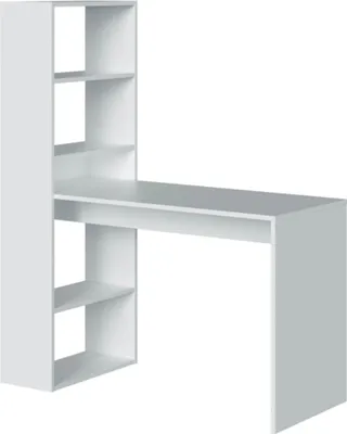 Produktbild von Schreibtisch - Weiß 53x120x144h cm