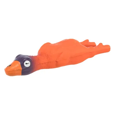 Produktbild von TRIXIE Ente, Hund, Quietschendes Spielzeug, Orange, Latex, Kauend, 140 mm