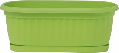 Obrázek produktu pro Truhlík samozavlažovací MINISIMILCOTTO plast zelený 22cm