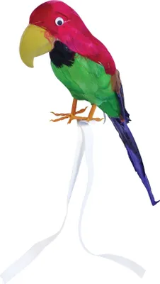 Image de Bristol Novelty Perroquet décoratif à plumes BN1557 (38 cm) (Multicolore)