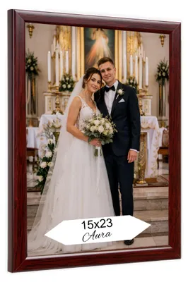 Produktbild von Ertom AURA Fotorahmen Mahagoni 15x23cm