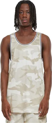 Productafbeelding van Heren tanktop Urban Classics Camo Mesh, model simplesandcamo - maat M