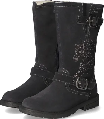 Produktbild von Lurchi Winterstiefel HEIDI Kinder Rauleder Blau Größe: 28