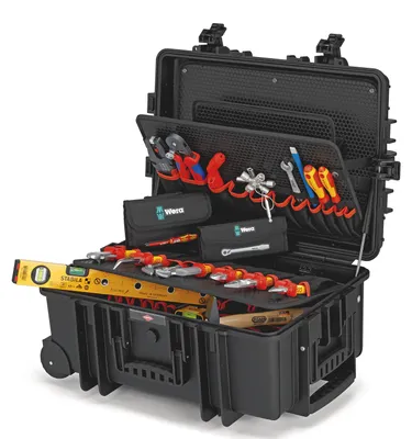 Produktbild von KNIPEX Werkzeugkoffer Robust45 Move Elektro