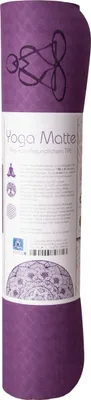 Produktbild von Berk Esoterik Yoga-Matte TPE ecofriendly - dunkellila/zartlila