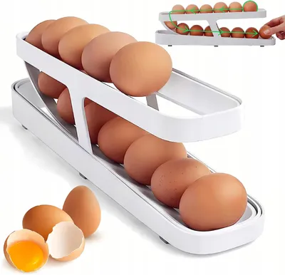 Immagine prodotto di Contenitore per uova, organizer per frigorifero con cassetto