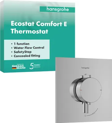 Produktbild von hansgrohe Thermostat UP Ecostat Comfort E Fertigset 1 Verbraucher chrom, 1 Stk.
