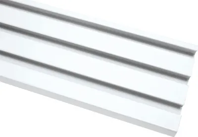 Produktbild von Gardinia Schiene für Flächenvorhang Atlanta weiß, 260 cm, 3-läufig