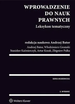 Immagine prodotto di Wprowadzenie do nauk prawnych Leksykon tematyczny