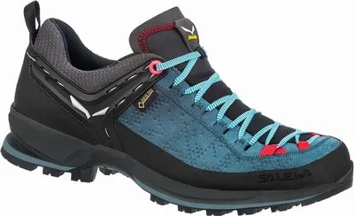 Produktbild von SALEWA Damen Outdoorschuh MTN TRAINER 2 GTX 7680-4.5, 7680-5, 7680-5.5, 7680-6, 7680-6.5, 7680-7, 7680-7.5, 7680-8 SAL-61358 Dark Denim/Fluo Coral 5