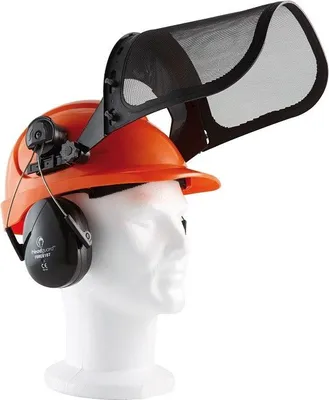 Image de Casque forestier orange SINGER - HGCF01