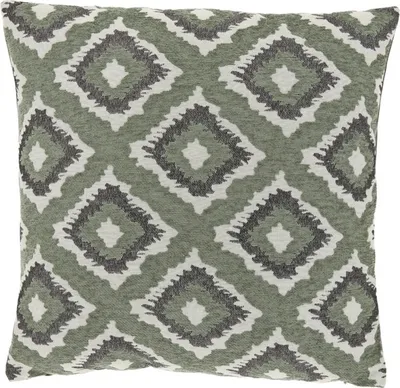 Produktbild von Unique Living - Dekokissen Riley Tea Green 45x45