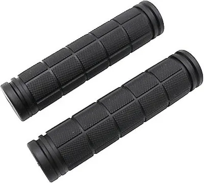 Produktbild von Famanu Fahrradlenkergriffe Set 2 Stück Gummi rutschfest 22 mm für Mountainbike und Trekkingrad schwarz