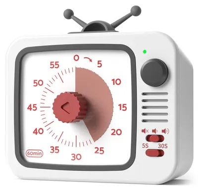 Produktbild von Visueller Timer für Kinder mit Pausenfunktion, 60 Minuten Countdown
