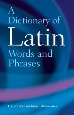 Productafbeelding van Dictionary of Latin Words and Phrases