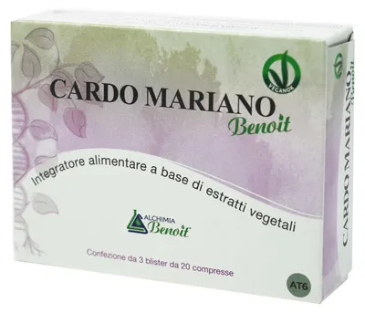 Immagine prodotto di Cardo Mariano Benoit 60 Compresse Da 500 Mg