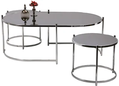 Obrázek produktu pro Konferenční stolek – moderní, minimalistický, šedý, elegantní, stylový, pohodlný