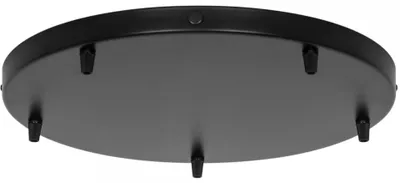 Produktbild von Nordlux 2512729003 LUANA 5-exits Baldachin Schwarz
