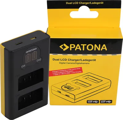 Zdjęcie produktu dla Ładowarka fotograficzna Nikon EN-EL25 Dual LCD - USB