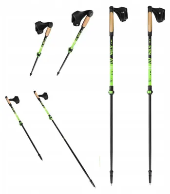 Produktbild von Nils NW8611 Nordic Walking Stöcke verstellbar Aluminium