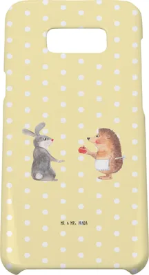Produktbild von Mr. & Mrs. Panda Samsung Galaxy S8 plus Handyhülle  Hase Igel - Gelb Pastell - Geschenk, Trösten, Hülle, und, Handy, Case, Herzschmerz, Cover, Lustige Sprüche
