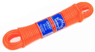 Productafbeelding van 50m PVC Kledinglijn 4,8mm Dikte - Oranje