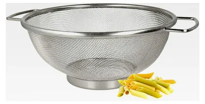 Produktbild von Edelstahl Standsieb, Ø 20 cm, Silber