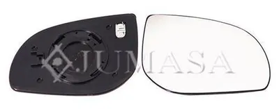 Produktbild von JUMASA Spiegelglas Außenspiegel Rechts für HYUNDAI i20 (PB, PBT) Beheizbar Konvex 55121671
