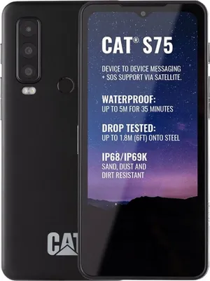 Image de CAT S75 128GB DS Noir 6.6" 5G Android