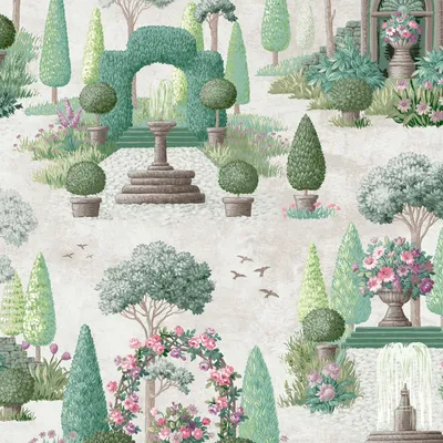 Produktbild von Laura Ashley Vliestapete Naunton Folly 1000x52cm