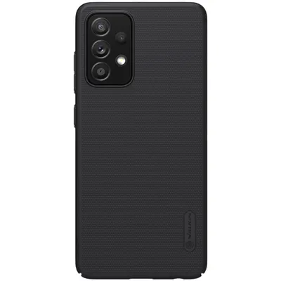 Produktbild von Nillkin Super Frosted Shield Rugged Case Cover + Stnder Samsung Galaxy A52s 5G / A52 5G / A52 4G schwarz