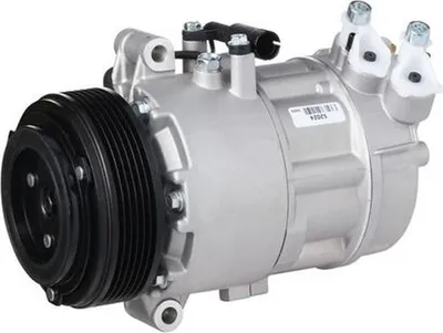 Image de Compresseur de climatisation 12 V, Ø 110 mm, HELLA Thermo-Expertise, compatible notamment avec la BMW X3