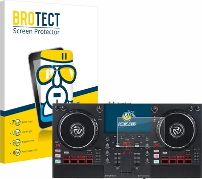 Produktbild von BROTECT Schutzglas für Numark Mixstream Pro+ Schutzfolie Panzer Folie Glas Display Schutz klar