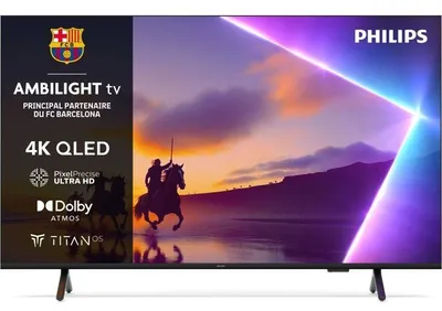 Image de Philips 85PUS8500 Ambilight - TV QLED 85 (215 cm) - 4K UHD 3840x2160 - Dolby Atmos - Smart TV - 3xHDMI