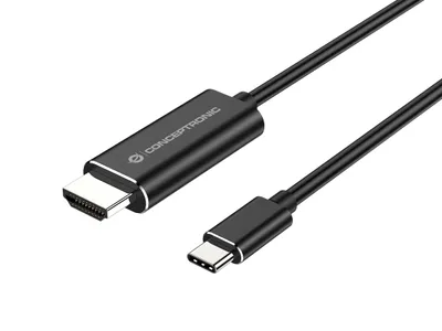 Produktbild von Conceptronic ABBY04B USB-C zu HDMI-Kabel