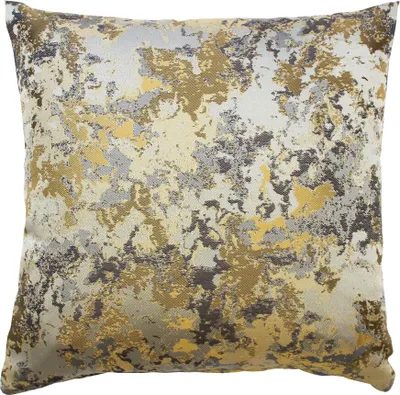Produktbild von Home Wohnideen Kissenhülle Dekostoff Jacquardgem. "Kiran" 40 x 40 cm Gold
