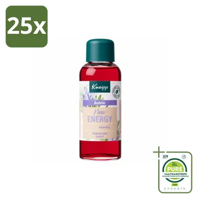 Obrázok produktu pre 25 kusov produktu Kneipp Badöl Rosmarin (olej do kúpeľa s rozmarínom) – pre novú energiu – 100 ml – veľké balenie