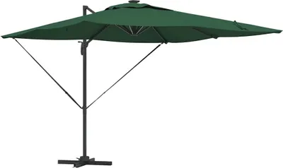 Zdjęcie produktu dla Parasol plażowy Ze LED Lights Zielony 286 x 284 x 270 cm