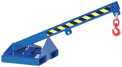 Produktbild von RR Industrietechnik starrer Kranarm Typ RLH-1 bis zu 1000kg Tragkraft RAL 5010 Enzianblau