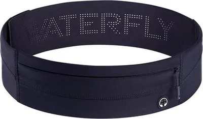 Productafbeelding van Famanu tailleband met klittenbandsluiting - zwart