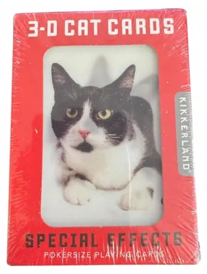 Image de 3D Cat Cards by Kikkerland