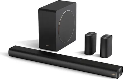 Image de Enceintes FENDA F&D HT-500DA/ Dolby Atmos HT/ 190W/ BT5.3/HDMI(ARC)/AUX/optique/coaxial/entrée USB/télécommande