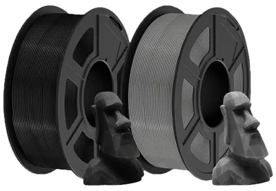 Image de Filament pour imprimante 3D, matériau PLA, compatibilité polyvalente, PLA Meta BKGY
