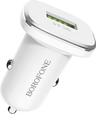 Immagine prodotto di Caricabatterie rapido Borofone 3.0 - Bianco KP27938