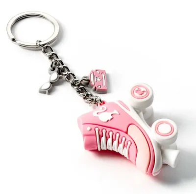 Immagine prodotto di Portachiavi con pattini a rotelle Barbie