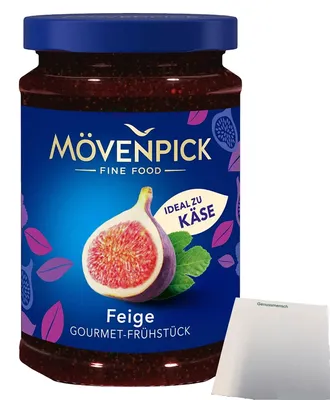 Produktbild von Mövenpick Gourmet-Frühstück Feige (250g Glas) + usy Block