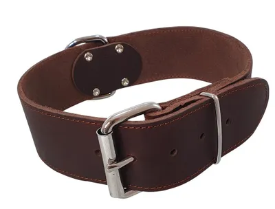 Obrázok produktu pre Obojok Nobby „TABIL“, extra široký, hnedý, 65 cm (51–61 cm), 50 mm