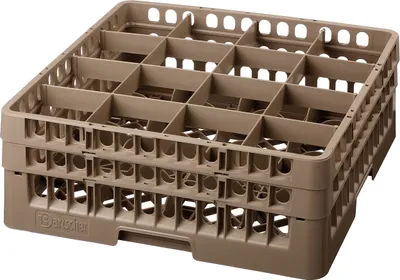 Produktbild von Bartscher STL Gläserkorb, 16 Fächer, LxBxH: 0x0x0 cm; 5319