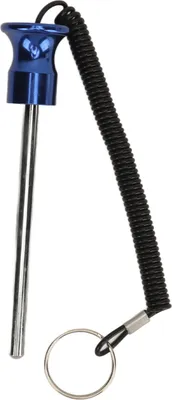 Produktbild von Gewichtsmaschine Pin magnetisch 8x125mm mit Zugseil Gewichtswahlstift für Krafttraining Zubehör Übung Blau